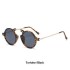 2022 New Steampunk Small Frame Sunglasses for Men, European and American Round Frame Sunglasses for Women, Trendy Sunglasses Cross border