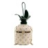 Personalized Pineapple Style Bag 2023 Small Fresh Art Girl Ins Single Shoulder Crossbody Rivet Chain Cylinder Bag