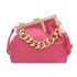 Bag women's bag new 2024 European and American fashion candy color shoulder bag ins internet famous girl chain handbag pu