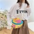 Personalized creative small bag 2024 new forest style girl cute ins bright star trend single shoulder chain small round bag