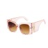 European and American Yangshulin Same Style Sunglasses Women's Fashion Large Frame Cat Eye Sunglasses Women's Cross border Wholesale Sunglasses