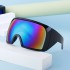 2024 New Punk Style Outdoor Cycling Sunglasses, Men's Trendy Sports Sunglasses, Women's Cross border Wholesale Sunglasses