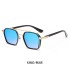 2022 Internet celebrity Weiting's same style sunglasses, men's trendy large box sunglasses, men's Instagram style cross-border anti blue light glasses