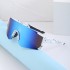 2023 New European and American Integrated Cycling Sunglasses for Men, Colorful Outdoor Windproof Sports Sunglasses for Women, Shapes