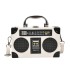 Foreign Trade Fashion Bags Radio Box Bag 2024 European and American Creative Personality Funny Retro Single Shoulder Crossbody Bag for Women