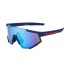 2024 New Fashionable Conjoined Large Frame Sunglasses for Men's Trendy Outdoor Cycling Sports Colorful Sunglasses for Women Cross border Wholesale