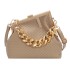 Bag women's bag new 2024 European and American fashion candy color shoulder bag ins internet famous girl chain handbag pu