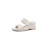 2021 Summer New Thick Bottom Sponge Cake Sandals for Women, Slope Heel, Outward Wearing One Line Cool Slippers, Height Raising Heel, Half Dragged