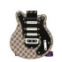 Personalized Guitar Bag 2024 New Korean Edition Fashion Rivet Shoulder Bag Instagram Internet Celebrity Women's Backpack