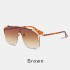 Large frame sunglasses for women, 2023 new European and American internet celebrity, same style sunglasses for women, trendy outdoor sunglasses