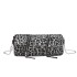 Bag women's bag 2024 new Korean version fashionable leopard print shoulder bag Instagram internet famous large capacity crossbody small square bag PU