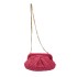 Summer woven bag new 2024 Forest style girl fashion candy colored hand-held bag ins single shoulder chain shell bag