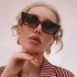 European and American fashion small box sunglasses for women, high-end fashion trend, cat eye inlaid diamond sunglasses for men, cross-border wholesale 2023