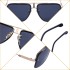 2023 New Retro Box Sunglasses for Men's High end Sensation Sunglasses for Men's Trendy Shapes Cross border Wholesale