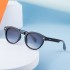 2023 New European and American Personalized Elliptical Frame Sunglasses for Women, Fashion Small Frame Sunglasses for Women, Cross border Wholesale Sunglass