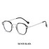 Sun Honglei's same sunglasses, men's trendy retro steampunk small box anti blue light sunglasses frame, flat light frame