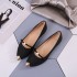 2018 Summer Korean Edition New Women's Shoes Pointed Flat Shoes Shallow Mouth Single Shoes