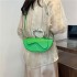 Bag women's bag 2024 new Korean version candy colored handbag ins internet famous women's crossbody single shoulder small square bag pu