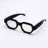 New LED light-emitting red eye glasses Tiktok Conan same light-emitting glasses personality funny dance performance glasses