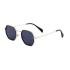 2024 New European and American Retro Box Sunglasses for Men, Punk Style Small Box Sunglasses for Men, Cross border Wholesale Shapes