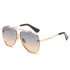 Retro Toad Mirror Sunglasses for Men's Trendy 2022 New Large Frame Double Beam Sunglasses for Men Sunglasses