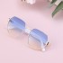 2024 New Fashionable Edge Cutting Sunglasses for Women, European and American Outdoor Sunglasses for Women, Cross border Wholesale Sunglasses