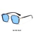 2022 Internet celebrity Weiting's same style sunglasses, men's trendy large box sunglasses, men's Instagram style cross-border anti blue light glasses