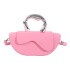 Bag women's bag 2024 new Korean version candy colored handbag ins internet famous women's crossbody single shoulder small square bag pu