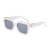 86229 Small Frame Sunglasses for Women, European and American Internet Celebrity, Small Size Millionaire, Same Style Sunglasses for Men, Trendy Sunglasses