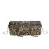 Bag women's bag 2024 new Korean version fashionable leopard print shoulder bag Instagram internet famous large capacity crossbody small square bag PU