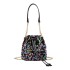 New Water Bucket Bag for Female Internet Celebrity, Same Style, Summer 2024 New Korean Edition Fashion Glitter Single Shoulder Cross Shoulder Chain Bag