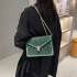 Bags Bag Women's Fashion Crossbody Bag 2024 New European and American Fashion Diamond Western Style Single Shoulder Chain Small Square Bag PU