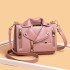 2024 New Korean Style Fashion Rivet Bags for Foreign Trade Personalized Clothes and Bags for Girls, Single Shoulder Cross Shoulder Small Square Bag for Women