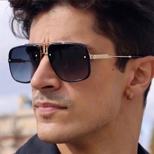 2023 New Retro Box Sunglasses for Men's High end Sensation Sunglasses for Men's Trendy Shapes Cross border Wholesale