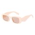 Irregular Square Sunglasses Women's Trendy 2022 European and American Small Frame Wide Leg Sunglasses Women's Sunglasses Cross border