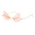 2022 New Dragonfly Sunglasses Women's Fashion Wings Sunglasses Women's Trendy Double Lens Party Ball Sunglasses