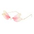 2022 New Dragonfly Sunglasses Women's Fashion Wings Sunglasses Women's Trendy Double Lens Party Ball Sunglasses