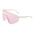 2023 New European and American Large Frame Integrated Lens Sunscreen Sunglasses for Women, Windproof Ins Sunglasses for Men, Cross border Wholesale