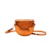 This year's popular bag new 2024 Forest candy color western-style single shoulder personalized slanted women's shiny face carrying saddle bag