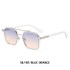 2022 Internet celebrity Weiting's same style sunglasses, men's trendy large box sunglasses, men's Instagram style cross-border anti blue light glasses