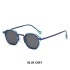 Sun Honglei's same sunglasses, men's trendy retro steampunk small box anti blue light sunglasses frame, flat light frame