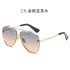 Retro Toad Mirror Sunglasses for Men's Trendy 2022 New Large Frame Double Beam Sunglasses for Men Sunglasses