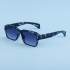 2023 New Fashion Box Sunglasses Women's Trendy Sunscreen Sunglasses Men's Cross border Glasses Wholesale Sunglasses