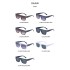 2023 European and American Retro Women's Sunglasses T-shaped Box Sunglasses Women's Trendy Cross border Glasses Wholesale Sunglasses