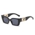 European and American fashion small box sunglasses for women, high-end fashion trend, cat eye inlaid diamond sunglasses for men, cross-border wholesale 2023