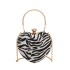 Autumn/Winter 2024 New Korean Fashion Leopard Pattern Personalized Ins Internet Celebrity Women's Cross Shoulder Single Shoulder Love Bag Trend