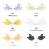 2022 New Dragonfly Sunglasses Women's Fashion Wings Sunglasses Women's Trendy Double Lens Party Ball Sunglasses