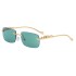 2022 New Fashionable Small Frame Box Sunglasses for Men, Sunglasses for Women, Cross border Trendy Sunglasses for Men in Europe and America