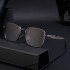 2024 New European and American Fashion Box Sunglasses for Men, High end Sensation Sunglasses for Men, Cross border Wholesale Sunglasses