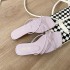 Fairy style slippers for women's new 2022 summer outdoor wear Korean version simple slim strap square headed flat bottomed beach sandals trendy